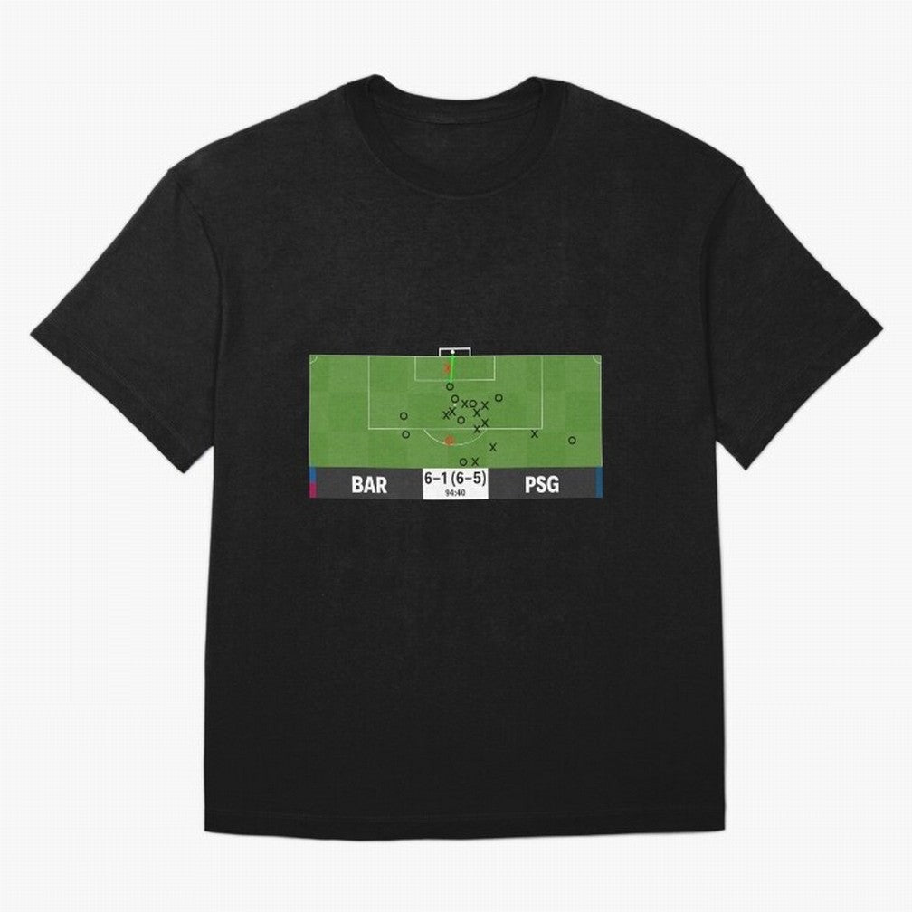 Barcelona vs Paris Saint-Germain 6-1 (6-5) @ 94:40 Goal by Sergi Roberto (La Remontada) Classic T-Shirt Bring Global Football Passion for FIFA World Cup 2026, Featuring CR7, Brazil, Goal Celebration Energy, Supporter Heritage, Football Icons and