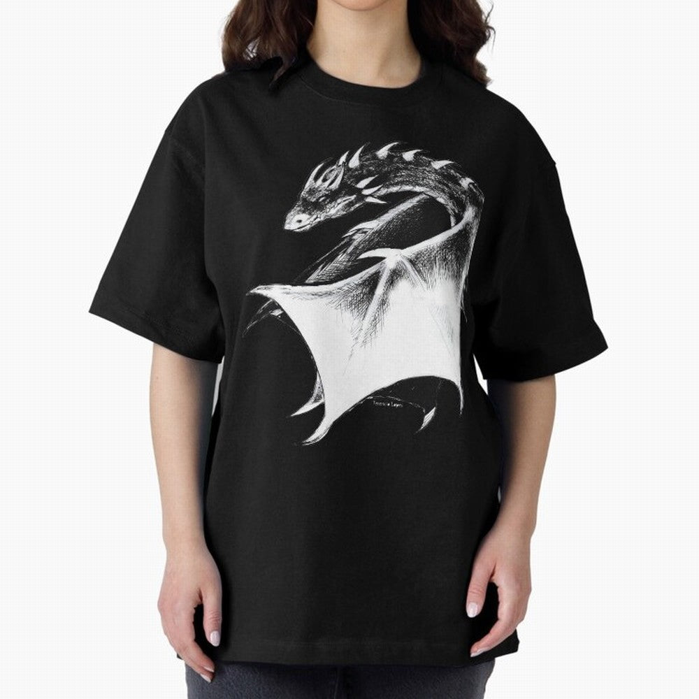 RED DRAGON Oversized T-Shirt Celebrate Soccer Greatness during Match Day Hype around FIFA World Cup 2026 Group Stage, Messi and Cristiano Ronaldo, Brazil, Portugal and Argentina, Retro Football Energy, Iconic Rivalries, Trophy Chase Drama and