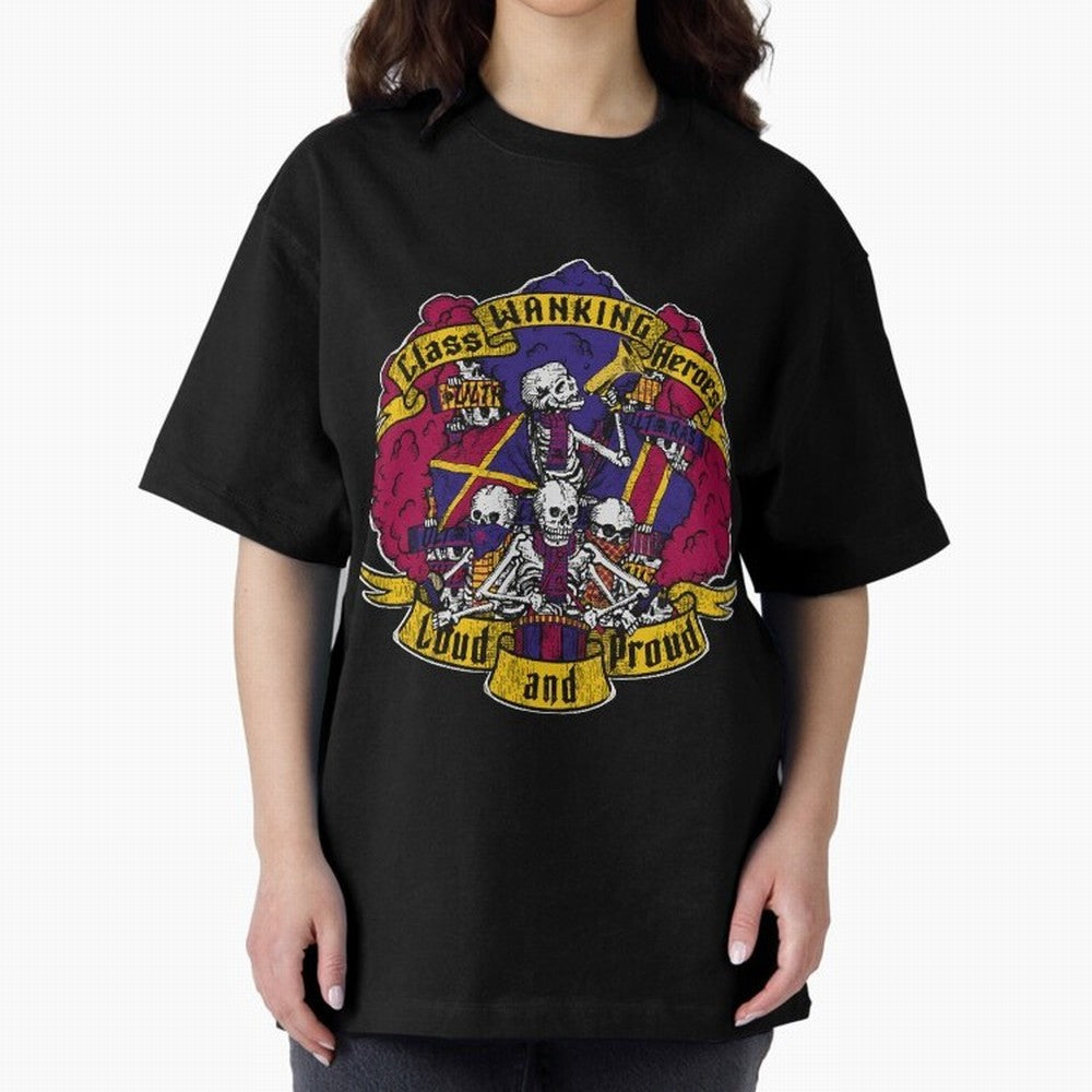 LOUD AND PROUD! (blaugrana edition) ULTRAS Classic T-Shirt Keep Football History Alive during FIFA World Cup 2026 USA Canada Mexico Spirit, Made for Spain, Mbappe, Sports Nostalgia, International Competition, Famous Players and Unforgettable