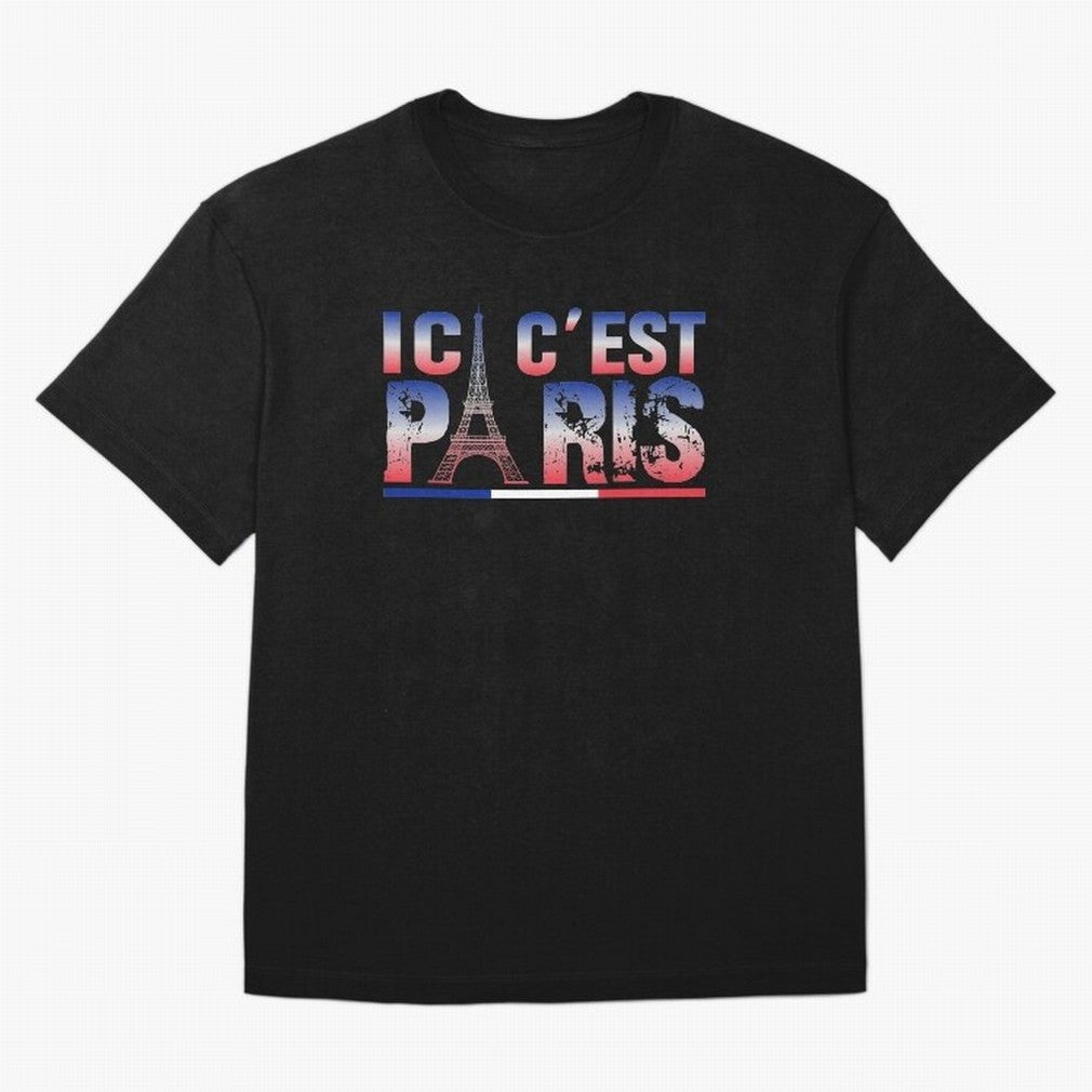 ici c'est paris Essential T-Shirt Treasure the FIFA World Cup 2026 Journey through Messi, CR7 and Mbappe Highlights, Brazil Pride, Sports Nostalgia, International Competition, Famous Players and Unforgettable Victories; Created for Match Day