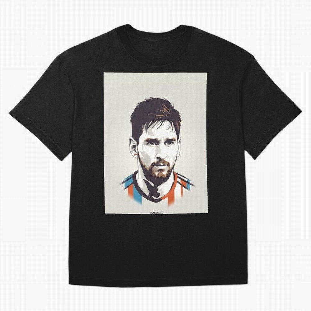 MESSI POP ART Graphic T-Shirt Carry the Colors and Pride of the FIFA World Cup 2026 USA Canada Mexico Journey through Neymar, Haaland and Cristiano Ronaldo Highlights, England and Germany Pride, Stadium Chants, National Pride, Trophy Dreams and