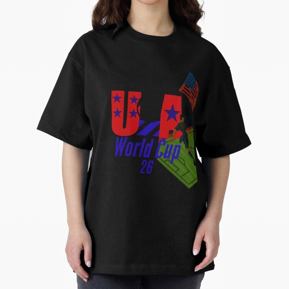 usa world cup 26 Premium T-Shirt Make the Season About FIFA World Cup 2026 Group Stage Connected to Haaland, Argentina, France and Brazil Energy, Championship Spirit, Famous Goals, Roaring Crowds and International Football Unity; Ideal for
