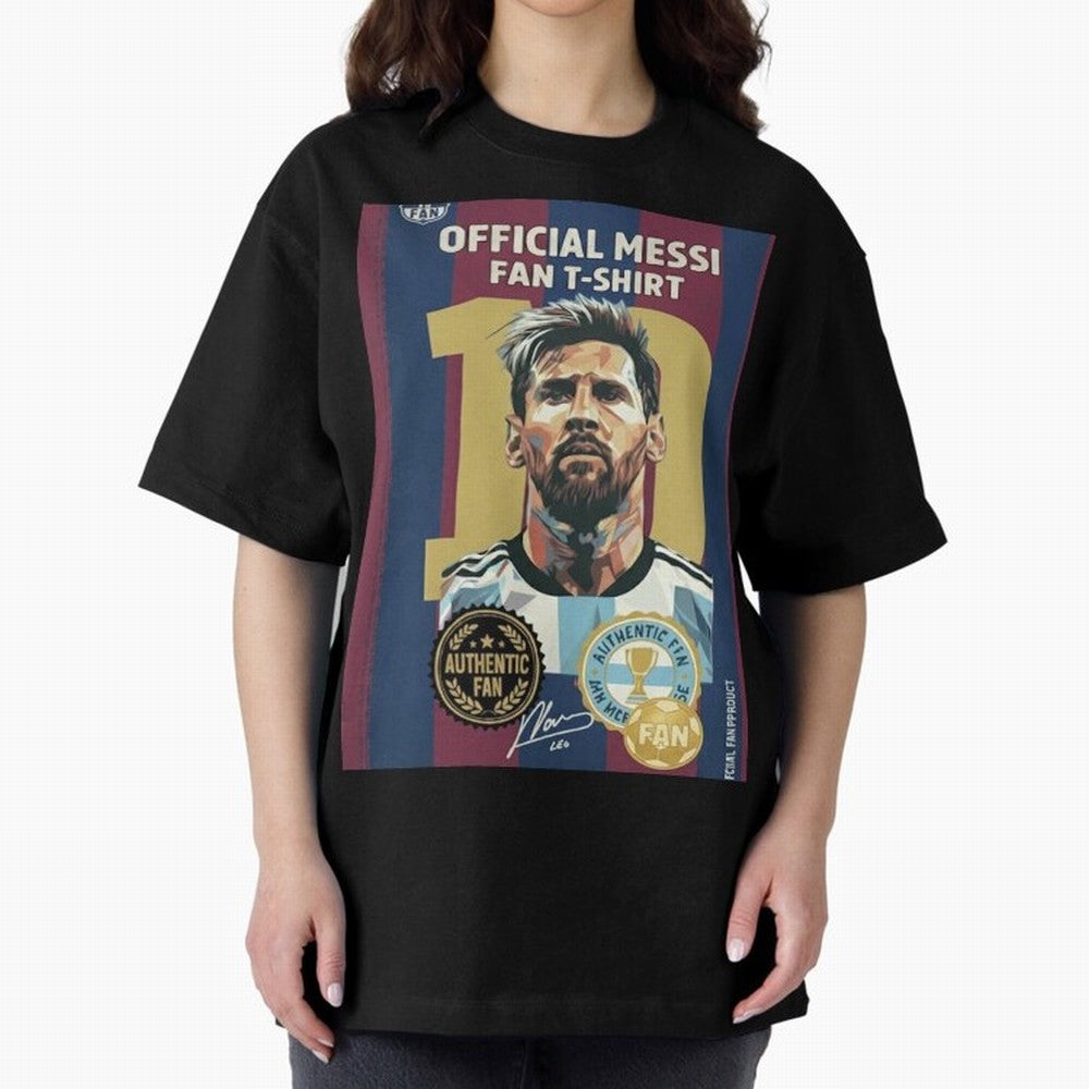 MESSI FAN TSHRT Premium T-Shirt Feel the FIFA World Cup 2026 USA Canada Mexico Journey through Messi, Neymar and Mbappe Highlights, Argentina and Brazil Pride, Stadium Chants, National Pride, Trophy Dreams and Unforgettable Football Memories; Built