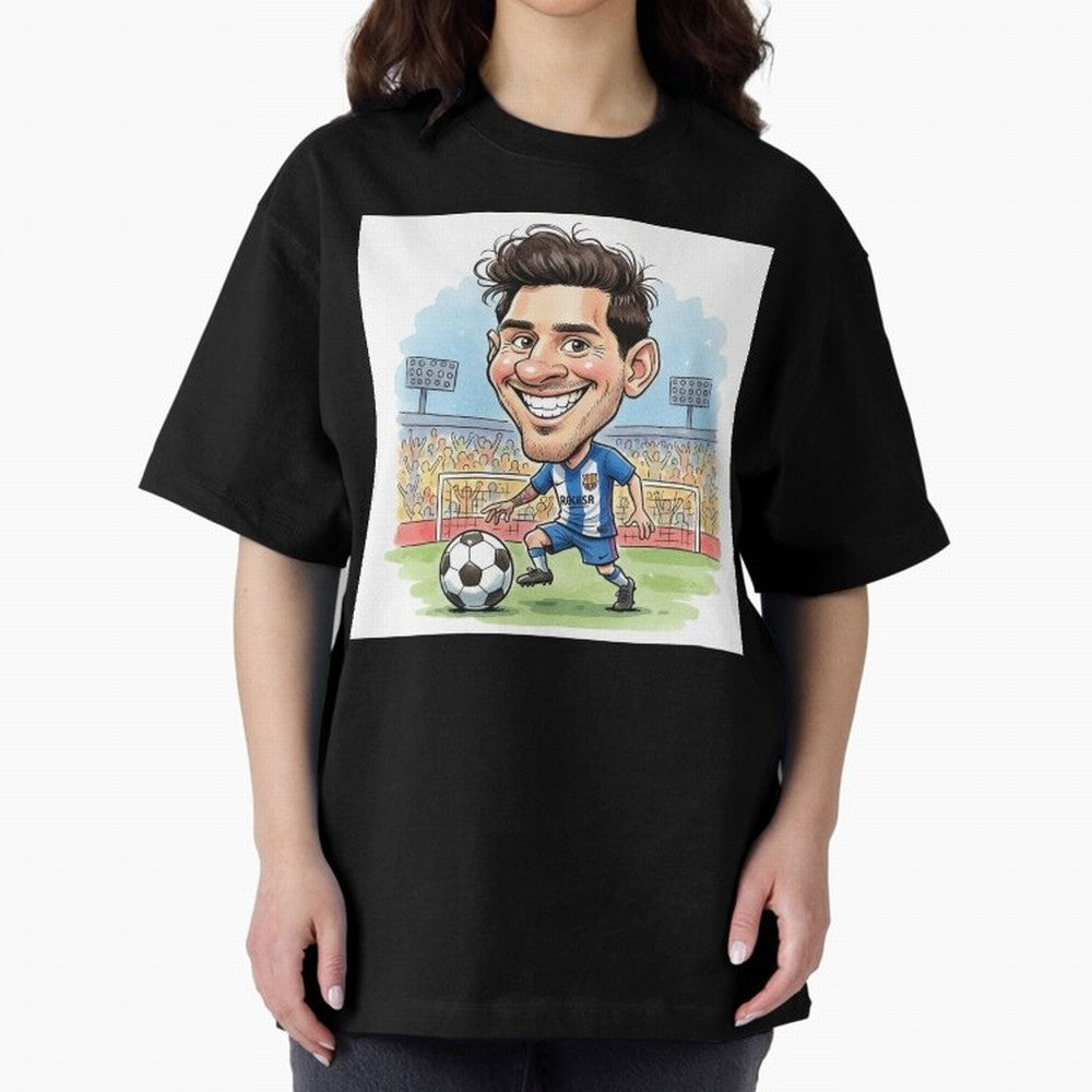 La Pulga Premium T-Shirt Celebrate Supporters United by FIFA World Cup 2026 Spirit, Featuring Spain, Haaland, Sports Nostalgia, International Competition, Famous Players and Unforgettable Victories; Perfect for People Who Love Argentina, Brazil,