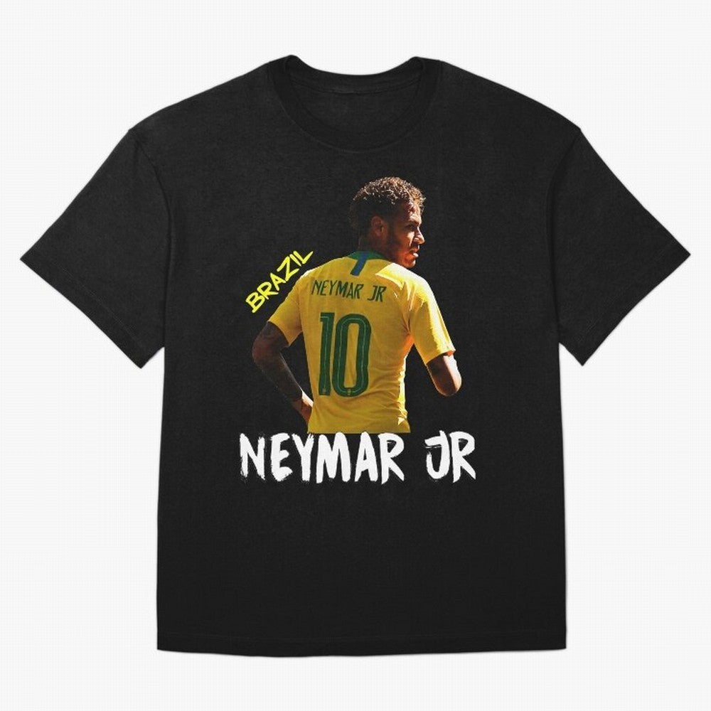Brazil Neymar Selecao Essential T-Shirt Relive Legendary Nights from FIFA World Cup 2026 Group Stage Filled with Messi, CR7 and Mbappe, Netherlands Energy, Championship Spirit, Famous Goals, Roaring Crowds and International Football Unity; Ideal