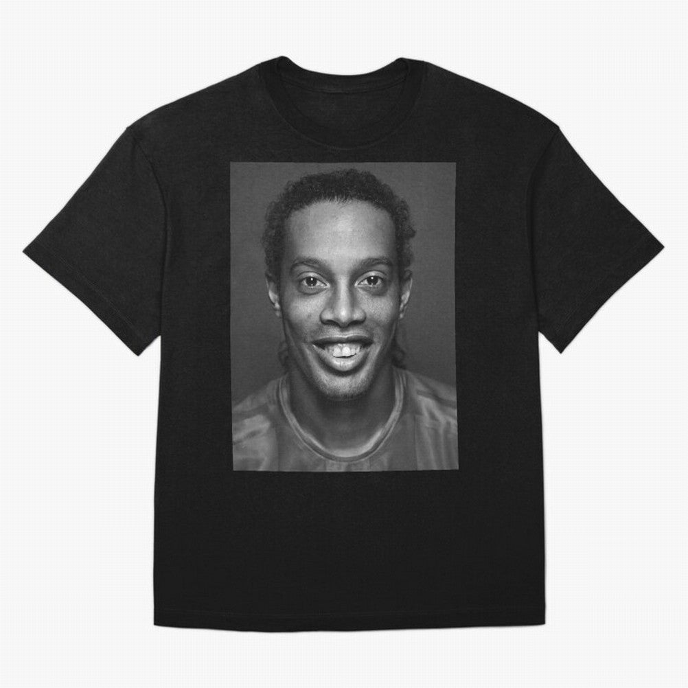 Ronaldinho Wallpaper Classic T-Shirt Represent Fans Who Live for Match Day Hype around FIFA World Cup 2026, Haaland, Portugal, Stadium Memories, Football Loyalty, International Chants and Championship Tradition; Perfect for People Who Love