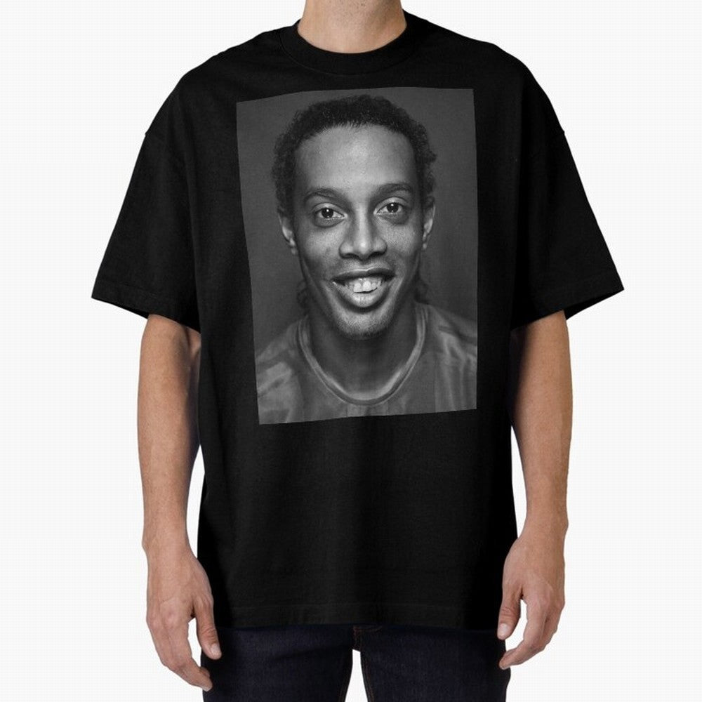 Ronaldinho Wallpaper Classic T-Shirt Represent Fans Who Live for Match Day Hype around FIFA World Cup 2026, Haaland, Portugal, Stadium Memories, Football Loyalty, International Chants and Championship Tradition; Perfect for People Who Love