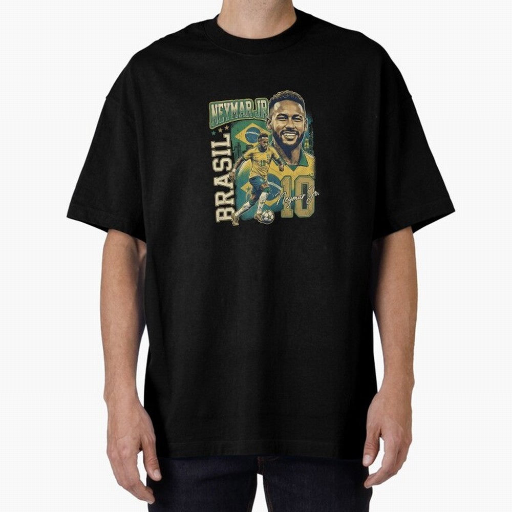 Neymar Jr Brazil Vintage Essential T-Shirt Bring Match Day Fire to Global Football Passion for FIFA World Cup 2026 Group Stage, Celebrating CR7, Argentina and Brazil, Supporter Pride, Iconic Celebrations, Legendary Names and Global Match Day