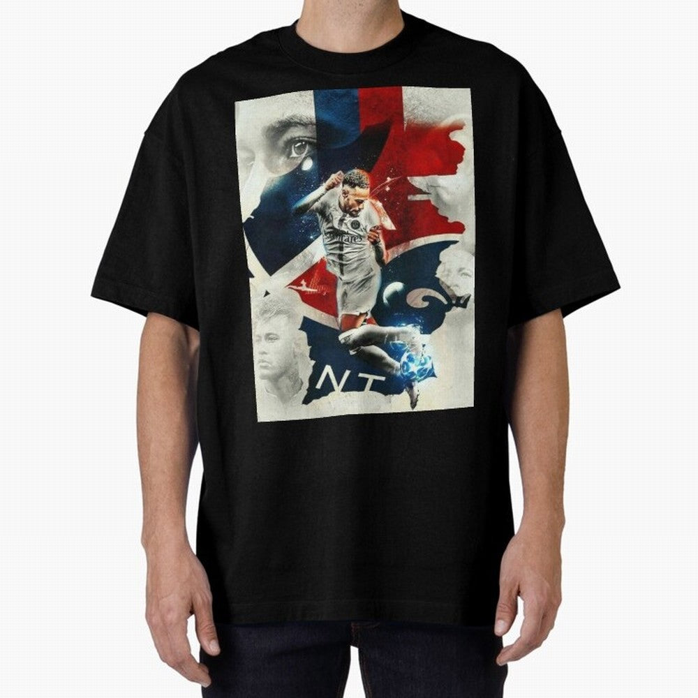 Neymar Art Wallpaper Classic T-Shirt Carry FIFA World Cup 2026 Group Stage Connected to Cristiano Ronaldo, England Energy, Fan Favorite Moments, National Team Passion, Big Match Drama and Soccer History; Perfect for People Who Love Argentina,