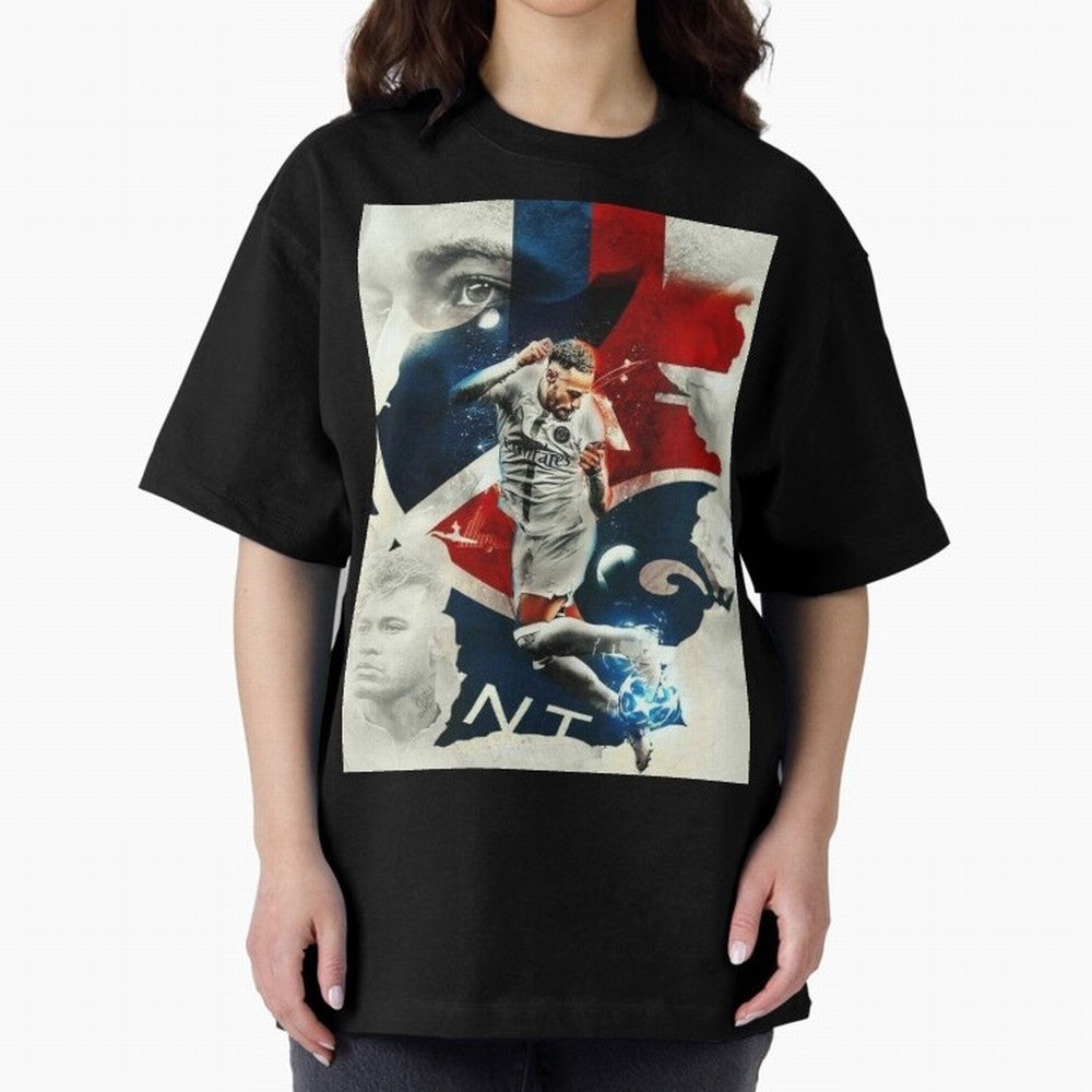 Neymar Art Wallpaper Classic T-Shirt Carry FIFA World Cup 2026 Group Stage Connected to Cristiano Ronaldo, England Energy, Fan Favorite Moments, National Team Passion, Big Match Drama and Soccer History; Perfect for People Who Love Argentina,