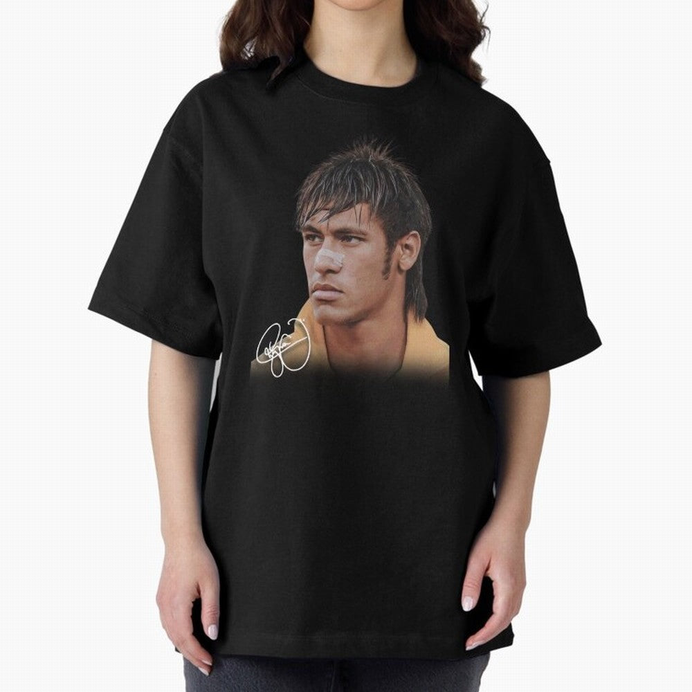 Neymar Jr T-Shirt Big Face Young Neymar Classic T-Shirt Bring Match Day Fire to the FIFA World Cup 2026 Journey through Mbappe and Neymar Highlights, Argentina, France and Brazil Pride, Stadium Memories, Football Loyalty, International Chants and