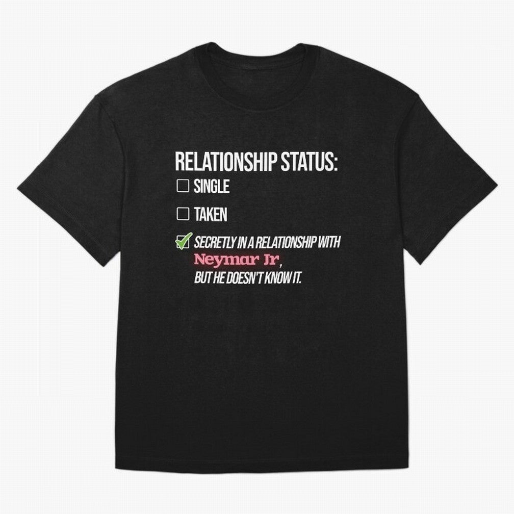 Relationship with Neymar Jr Classic T-Shirt Honor Champions and Dreams in FIFA World Cup 2026 Group Stage for Fans of CR7 and Messi and Argentina and Brazil, Bringing Classic Soccer Heritage, Championship Pressure, Fan Loyalty and International