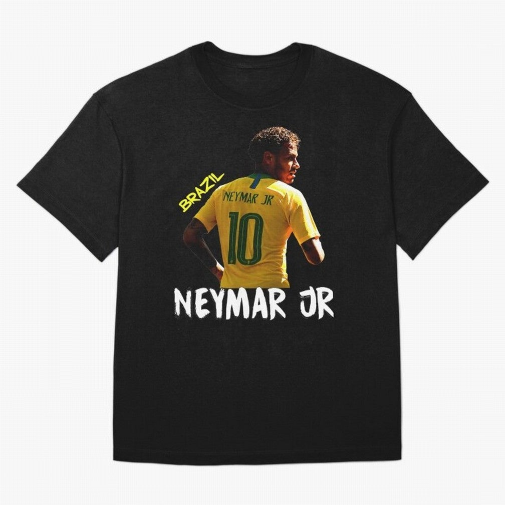 Brazil Neymar Selecao Oversized T-Shirt Create FIFA World Cup 2026 Group Stage Spirit, Made for Spain and Netherlands, Cristiano Ronaldo, Match Day Excitement, Supporter Culture, Golden Goals and Global Football Passion; Ideal for Football Dads,