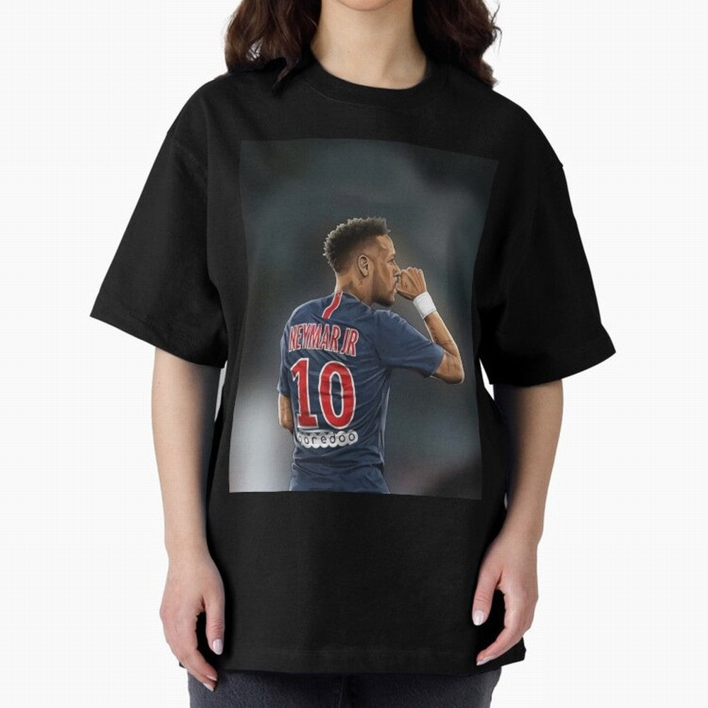 Neymar Junior | Perfect Gift #i13 Oversized T-Shirt Support Global Football Passion for FIFA World Cup 2026, Highlighting CR7, Argentina, France and Brazil, Champion Mindset, Group Stage Buzz, Knockout Tension and Passionate Fan Culture; Ideal for