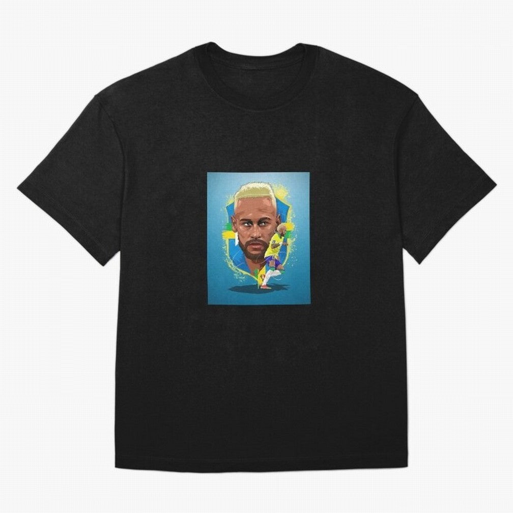 neymar jr al nassr Oversized T-Shirt Bring a Vintage Feel to the FIFA World Cup 2026 Journey through Neymar, Haaland and Cristiano Ronaldo Highlights, Portugal, Spain and Germany Pride, Fan Favorite Moments, National Team Passion, Big Match Drama