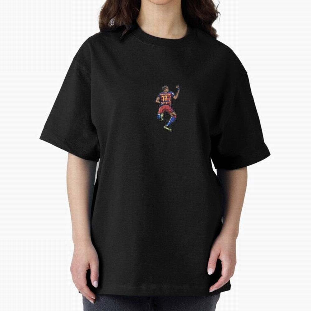 Neymar Jr, Barcelona Oversized T-Shirt Bring International Match Energy to FIFA World Cup 2026 USA Canada Mexico Capturing Messi and Cristiano Ronaldo, Germany Energy, Goal Celebration Energy, Supporter Heritage, Football Icons and Worldwide