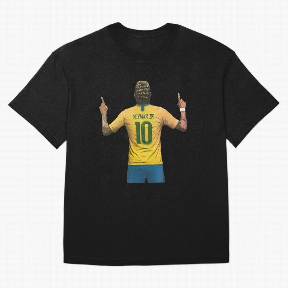 neymar jr Oversized T-Shirt Remember Iconic Moments from FIFA World Cup 2026 USA Canada Mexico for Fans of Haaland and France and Portugal, Bringing Fan Favorite Moments, National Team Passion, Big Match Drama and Soccer History; Ideal for Fans Who