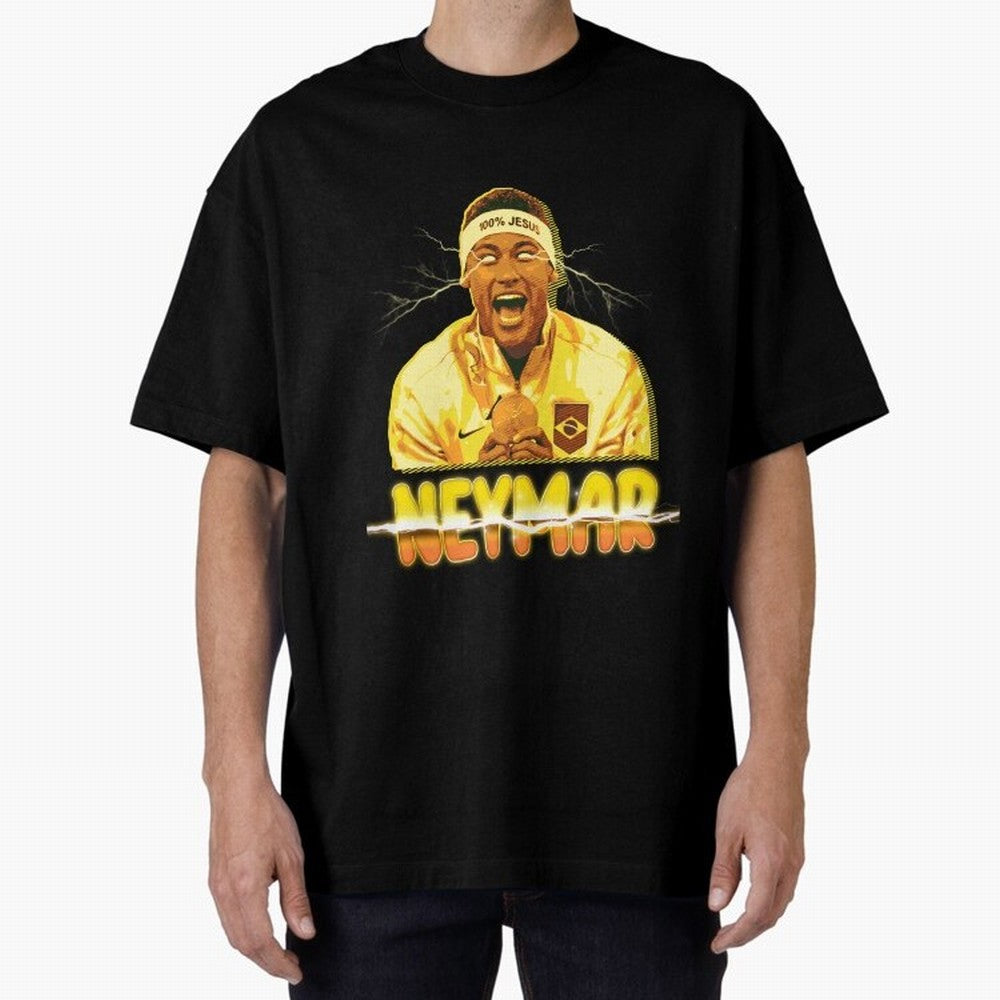 Neymar Jr Art Classic T-Shirt Support Iconic Players in Global Football Passion for FIFA World Cup 2026, Celebrating Messi and Cristiano Ronaldo, Germany, Match Day Excitement, Supporter Culture, Golden Goals and Global Football Passion; Ideal for