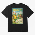 Brazil Rio de Janeiro Christ the Redeemer Sugarloaf Mountain FIFA World Cup 2026 Football Celebration Classic T-Shirt Show Your Stadium Side during FIFA World Cup 2026 USA Canada Mexico Capturing CR7, Spain Energy, Fan Favorite Moments, National