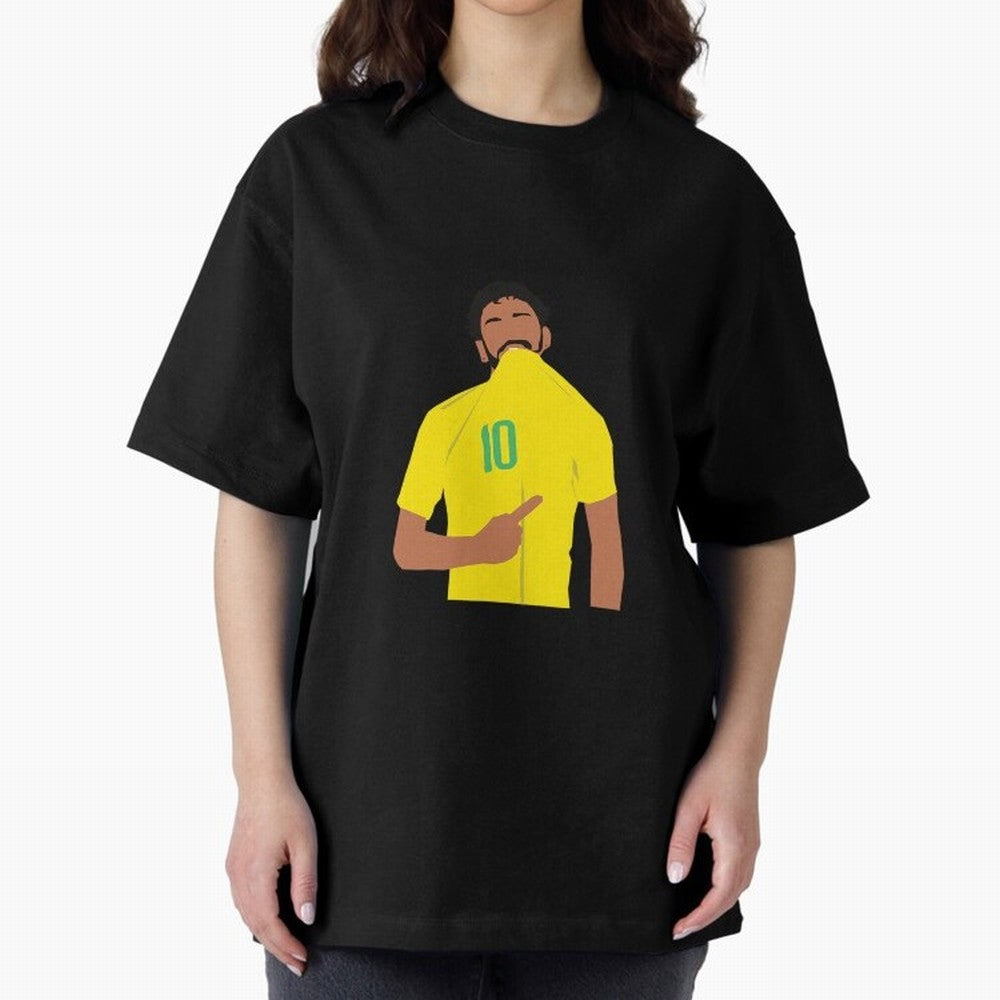 Neymar Jr Oversized T-Shirt Back the Journey through FIFA World Cup 2026 Group Stage for Fans of CR7 and France and Portugal, Bringing Champion Mindset, Group Stage Buzz, Knockout Tension and Passionate Fan Culture; Made for Die Hard Supporters,
