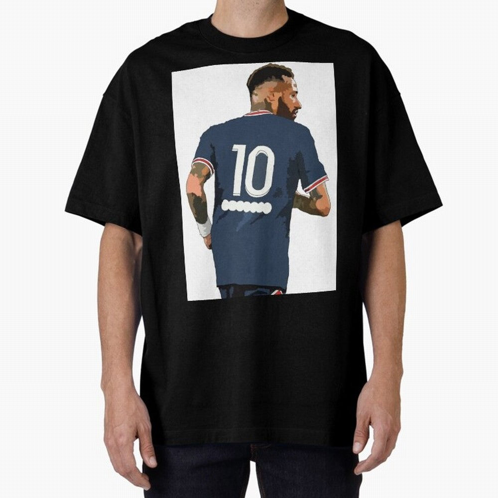 Neymar Jr. Classic T-Shirt Showcase Match Day Hype around FIFA World Cup 2026, Messi and Cristiano Ronaldo, France, Vintage Soccer Flavor, Modern Football Stars, National Flags and Final Night Emotion; Perfect for People Who Love Argentina, Brazil,