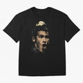 Young Neymar Illustration Oversized T-Shirt Live the Energy of Match Day Hype around FIFA World Cup 2026 USA Canada Mexico, Messi, CR7 and Mbappe, Spain and Netherlands, Fan Favorite Moments, National Team Passion, Big Match Drama and Soccer