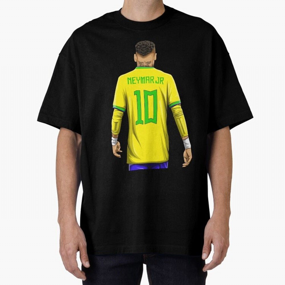Neymar Jr. Classic T-Shirt Keep Football History Alive during Global Football Passion for FIFA World Cup 2026 USA Canada Mexico, Inspired by Cristiano Ronaldo, Haaland and CR7, Argentina, Football History, Final Match Energy, Crowd Noise and Once