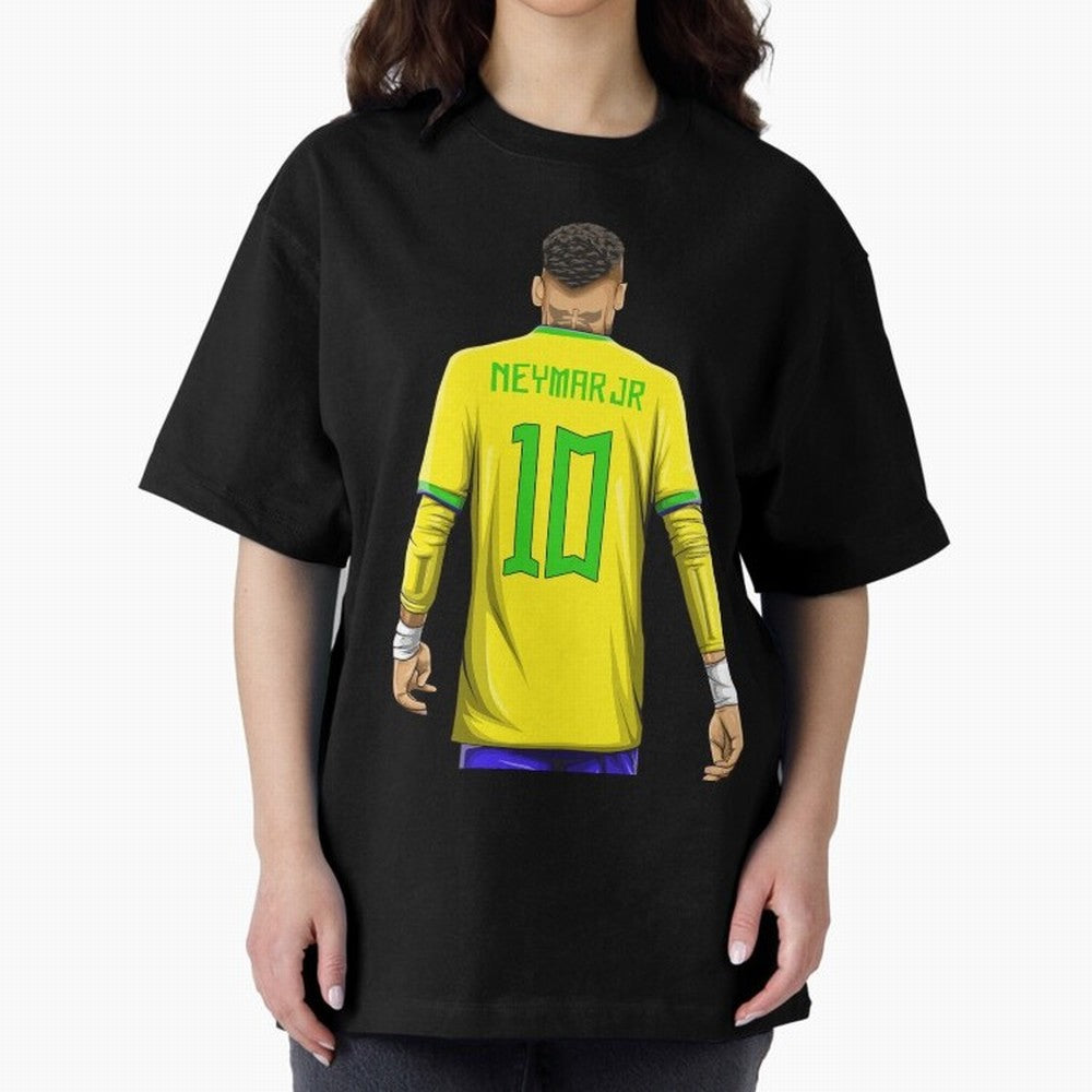 Neymar Jr. Classic T-Shirt Keep Football History Alive during Global Football Passion for FIFA World Cup 2026 USA Canada Mexico, Inspired by Cristiano Ronaldo, Haaland and CR7, Argentina, Football History, Final Match Energy, Crowd Noise and Once