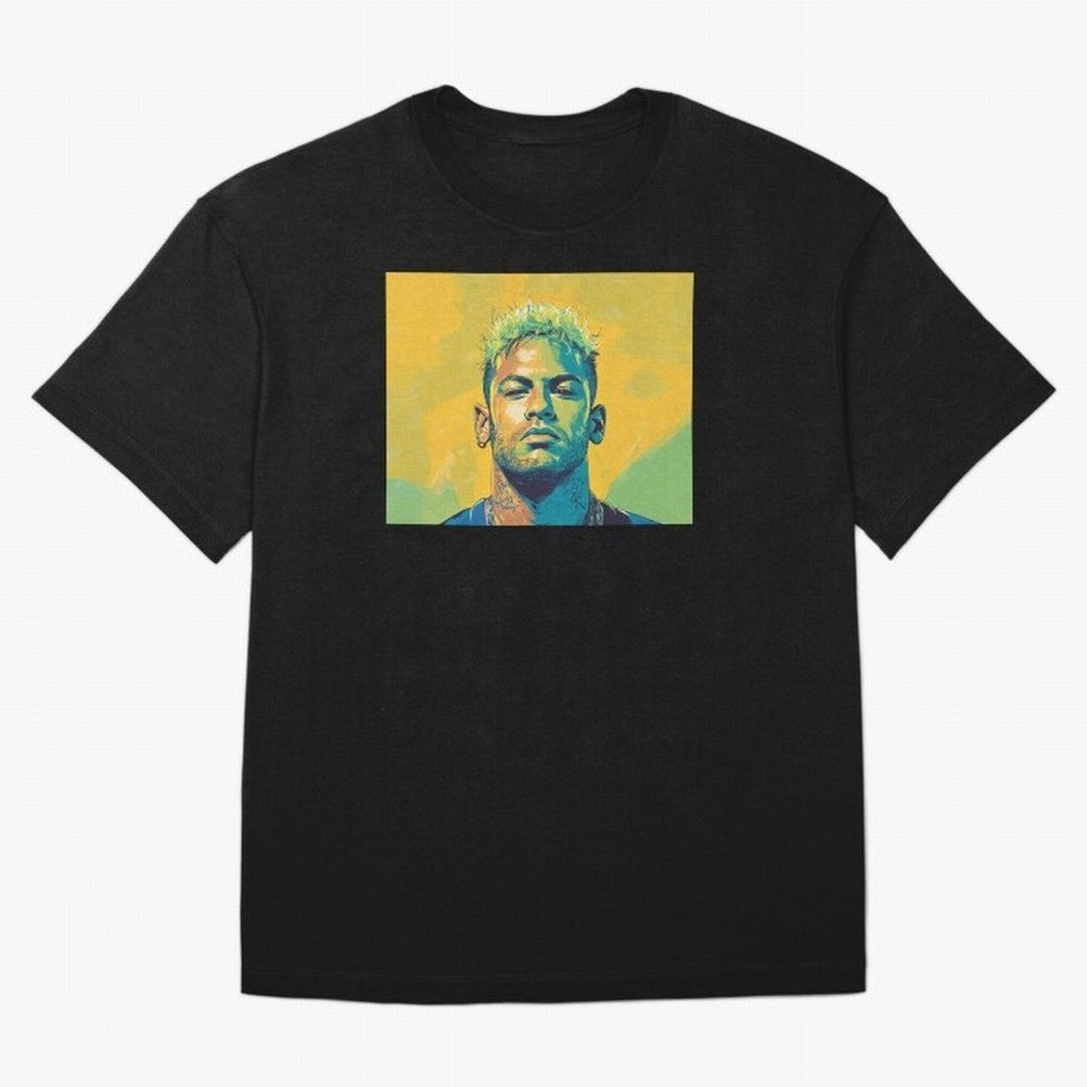 Neymar Brazil Captain Classic T-Shirt Celebrate Supporters United by Global Football Passion for FIFA World Cup 2026, Connected to Messi, CR7 and Mbappe, Portugal, Spain and Germany, Fan Favorite Moments, National Team Passion, Big Match Drama and
