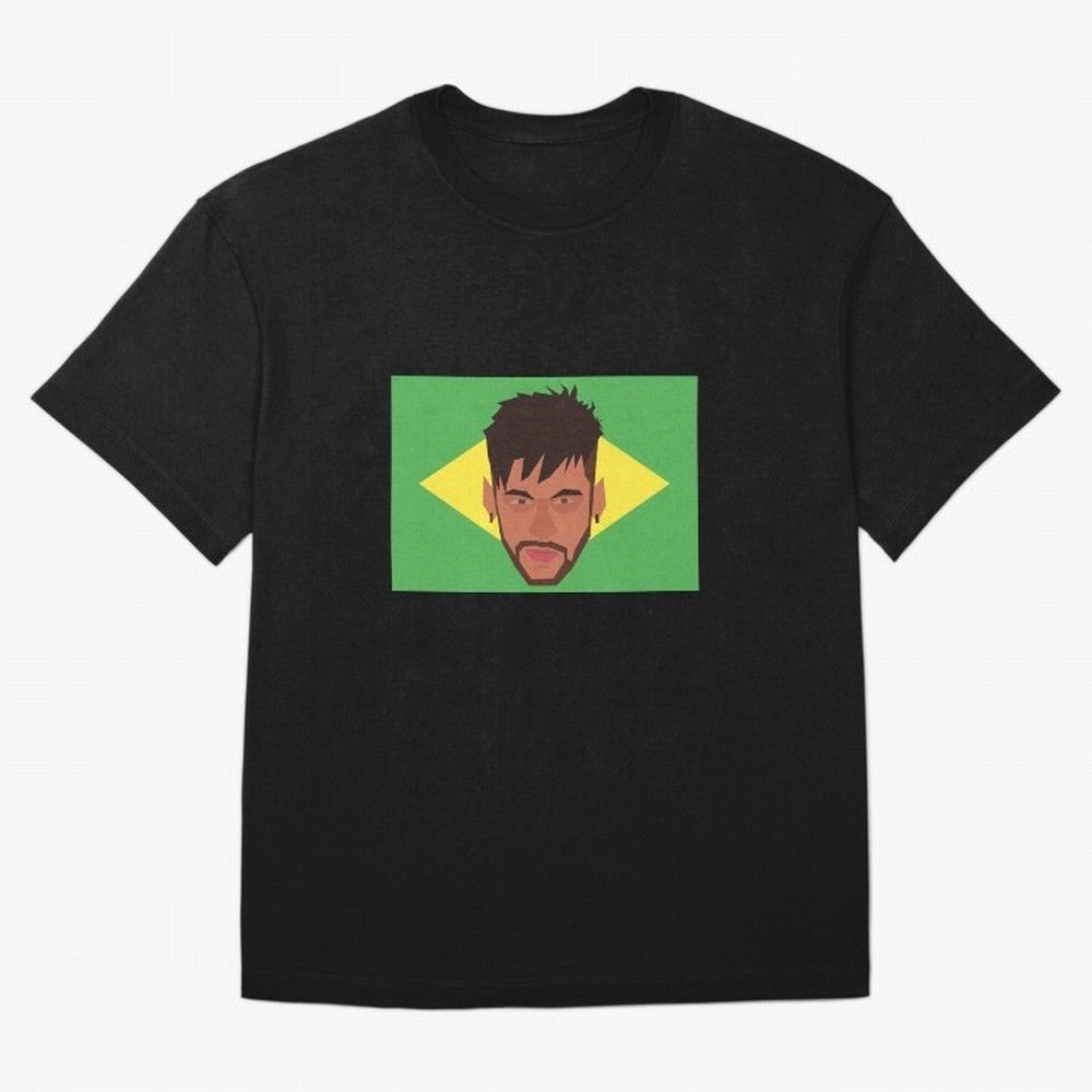 Neymar Jr - Brazil World Cup Classic T-Shirt Stand with FIFA World Cup 2026 USA Canada Mexico for Fans of Mbappe and Neymar and France, Bringing Fan Favorite Moments, National Team Passion, Big Match Drama and Soccer History; Perfect for Fans,