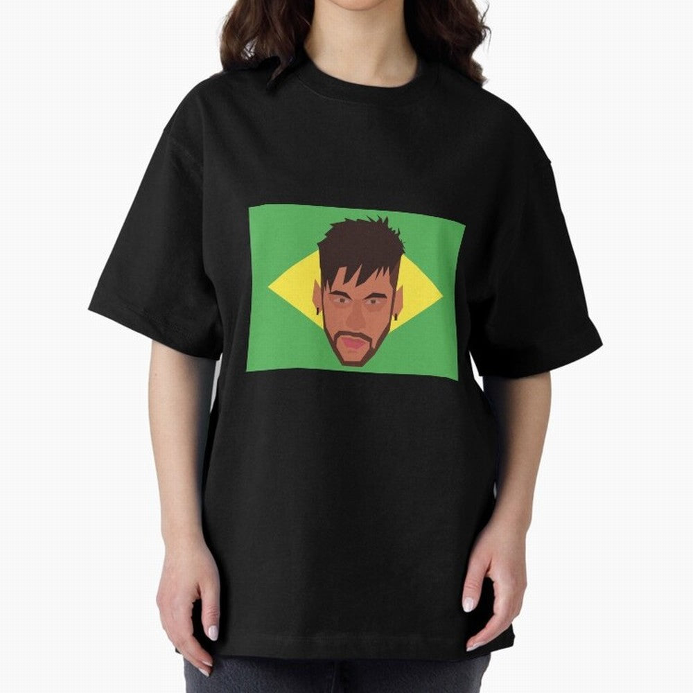 Neymar Jr - Brazil World Cup Classic T-Shirt Stand with FIFA World Cup 2026 USA Canada Mexico for Fans of Mbappe and Neymar and France, Bringing Fan Favorite Moments, National Team Passion, Big Match Drama and Soccer History; Perfect for Fans,