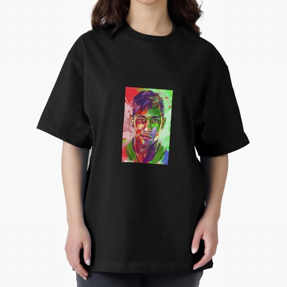 Neymar JR Oversized T-Shirt Support the Legends of Global Football Passion for FIFA World Cup 2026, Capturing CR7, Germany, Game Day Rituals, Football Legends, Country Pride and the Road to the Final; Perfect for People Who Love Argentina, Brazil,