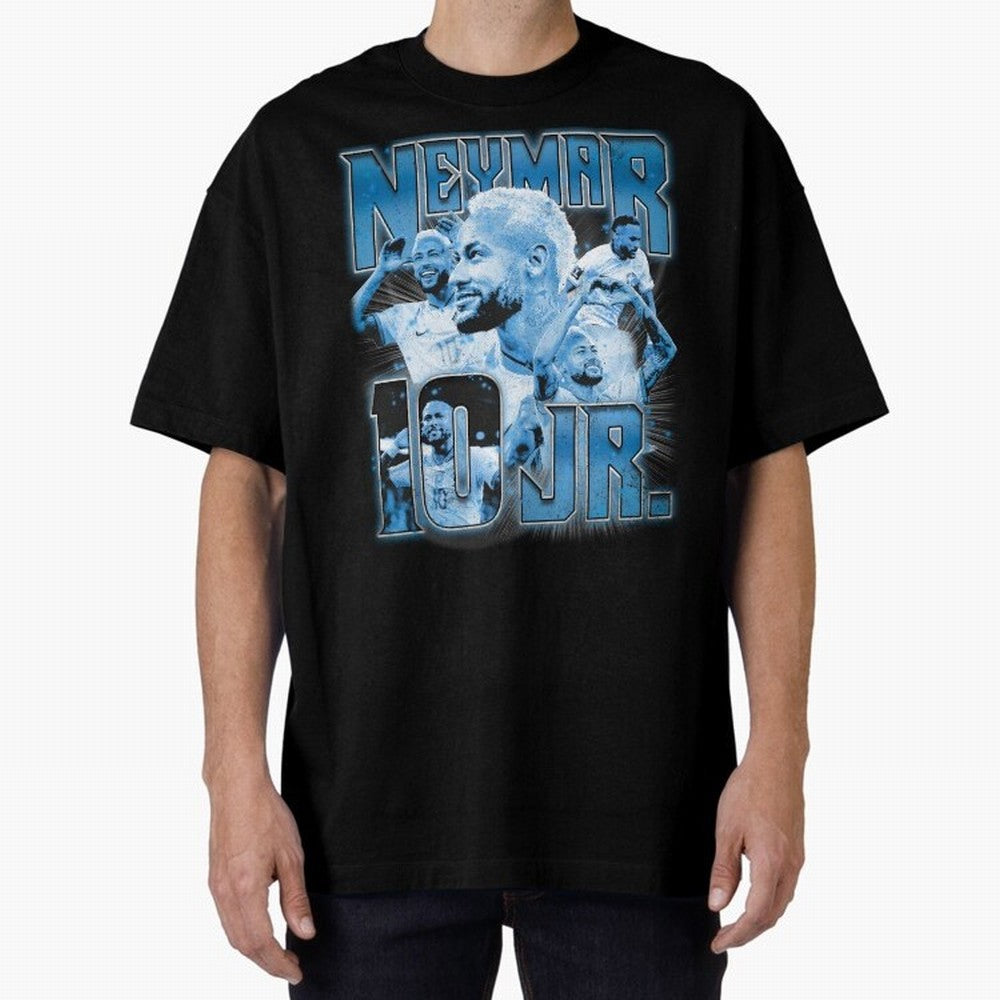 Neymar Jr. Bootleg Classic T-Shirt Bring Bold Fan Energy to Global Football Passion for FIFA World Cup 2026 USA Canada Mexico, Made for Haaland, England, Football Passion, Legendary Performances, Festival Vibes and Supporter Community; Created for