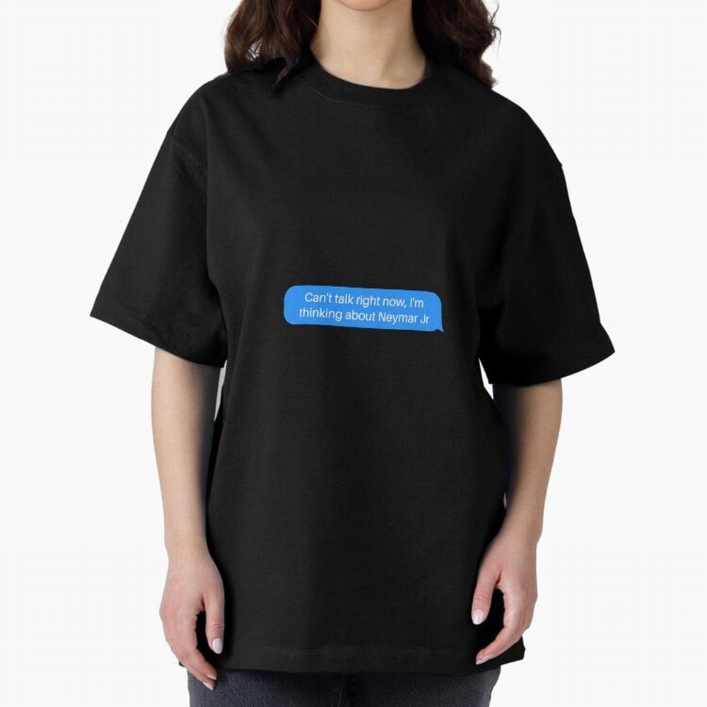 Can't talk right now, I'm thinking about Neymar Jr Blue Text Classic T-Shirt Upgrade FIFA World Cup 2026 for Fans of Mbappe and Neymar and Netherlands, Bringing Stadium Memories, Football Loyalty, International Chants and Championship Tradition;