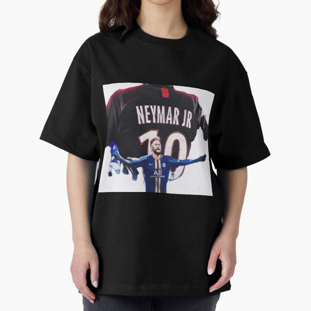 Neymar art - Neymar illustration T Shirt Classic T-Shirt Show Championship Spirit for the FIFA World Cup 2026 USA Canada Mexico Journey through Neymar, Haaland and Cristiano Ronaldo Highlights, Germany Pride, Game Day Rituals, Football Legends,