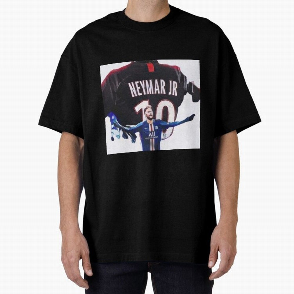 Neymar art - Neymar illustration T Shirt Classic T-Shirt Show Championship Spirit for the FIFA World Cup 2026 USA Canada Mexico Journey through Neymar, Haaland and Cristiano Ronaldo Highlights, Germany Pride, Game Day Rituals, Football Legends,