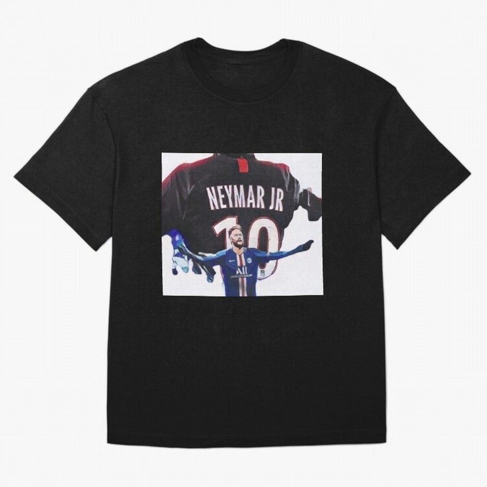 Neymar art - Neymar illustration T Shirt Classic T-Shirt Show Championship Spirit for the FIFA World Cup 2026 USA Canada Mexico Journey through Neymar, Haaland and Cristiano Ronaldo Highlights, Germany Pride, Game Day Rituals, Football Legends,