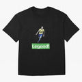 neymar art - neymar illustration T Shirt Oversized T-Shirt Live for the Drama of FIFA World Cup 2026 Group Stage for Fans of Cristiano Ronaldo, Haaland and CR7 and France, Bringing Retro Football Energy, Iconic Rivalries, Trophy Chase Drama and