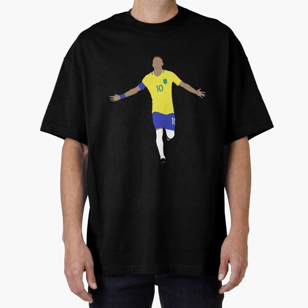 Neymar da Silva Santos Essential T-Shirt Live the Energy of the FIFA World Cup 2026 USA Canada Mexico Journey through Messi and Cristiano Ronaldo Highlights, Spain and Netherlands Pride, Vintage Soccer Flavor, Modern Football Stars, National Flags