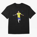 Neymar da Silva Santos Essential T-Shirt Live the Energy of the FIFA World Cup 2026 USA Canada Mexico Journey through Messi and Cristiano Ronaldo Highlights, Spain and Netherlands Pride, Vintage Soccer Flavor, Modern Football Stars, National Flags