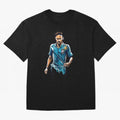 Neymar Jr watercolor drawing Classic T-Shirt Bring Match Day Fire to FIFA World Cup 2026 USA Canada Mexico for Fans of Haaland and Brazil, Bringing Classic Soccer Heritage, Championship Pressure, Fan Loyalty and International Pride; Created for