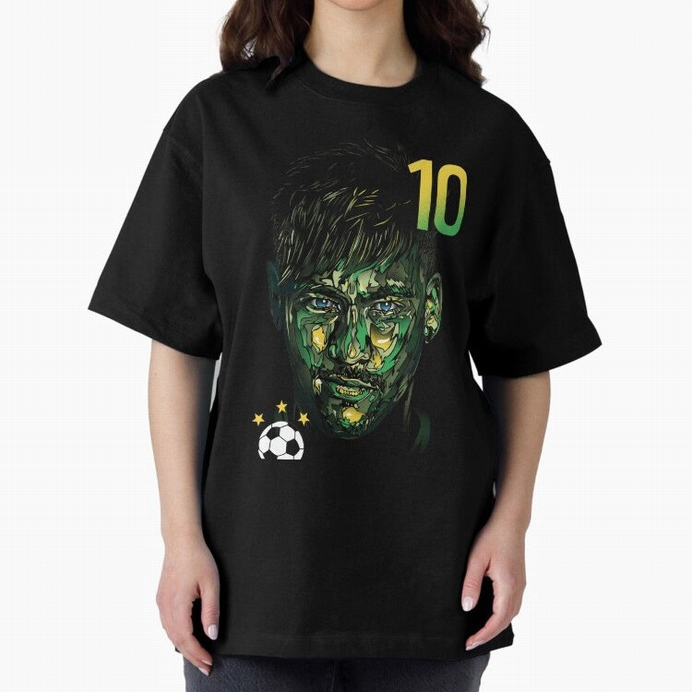 Neymar Jr. Oversized T-Shirt Celebrate Football Dreams Across the FIFA World Cup 2026 USA Canada Mexico Journey through Mbappe and Neymar Highlights, England and Germany Pride, Football Passion, Legendary Performances, Festival Vibes and Supporter