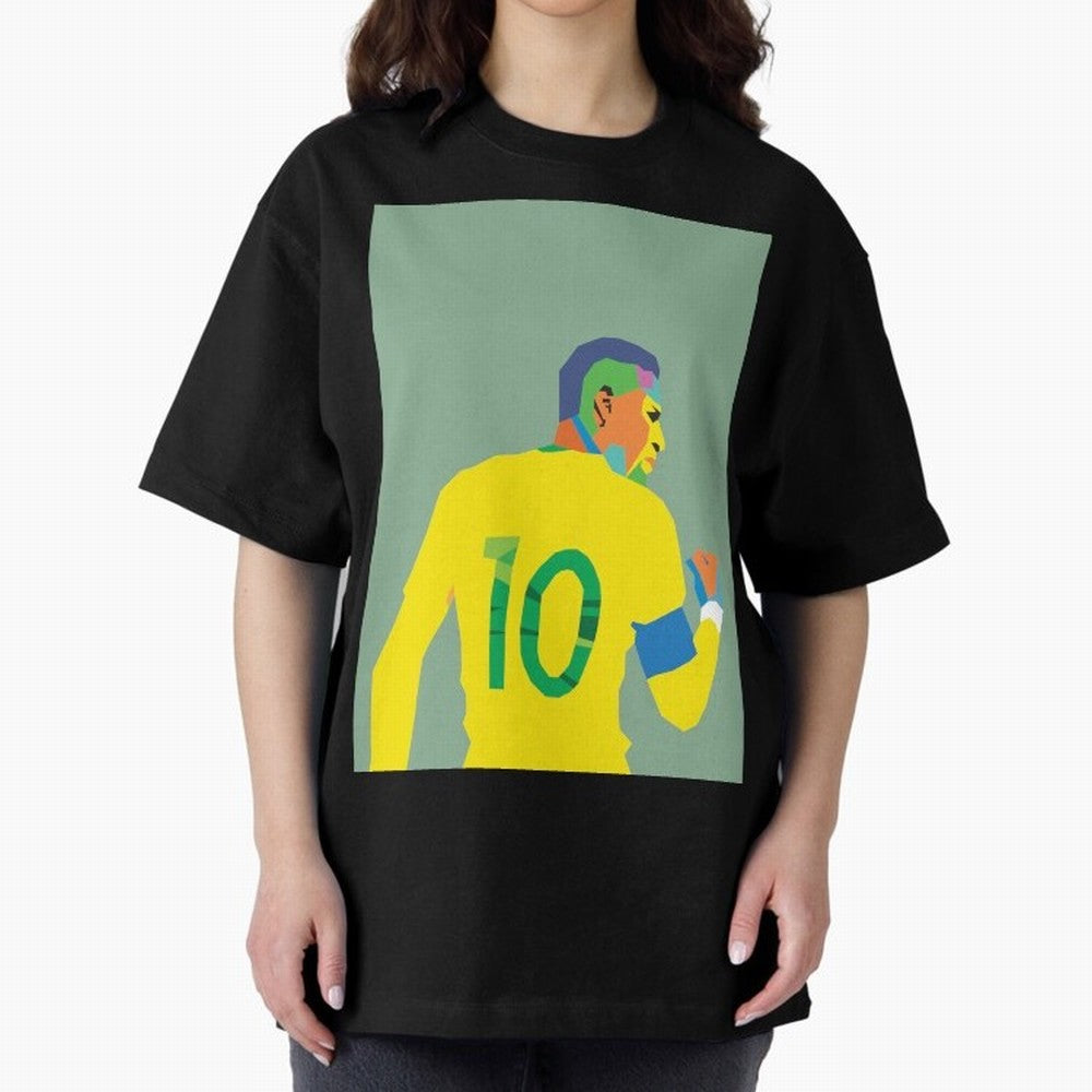 Neymar Jr Oversized T-Shirt Bring Stadium Energy to Match Day Hype around FIFA World Cup 2026, Haaland, Germany, Soccer Culture, Superstar Moments, National Team Dreams and Competitive Fire; Ideal for Passionate Fans Who Love Underdog Stories,