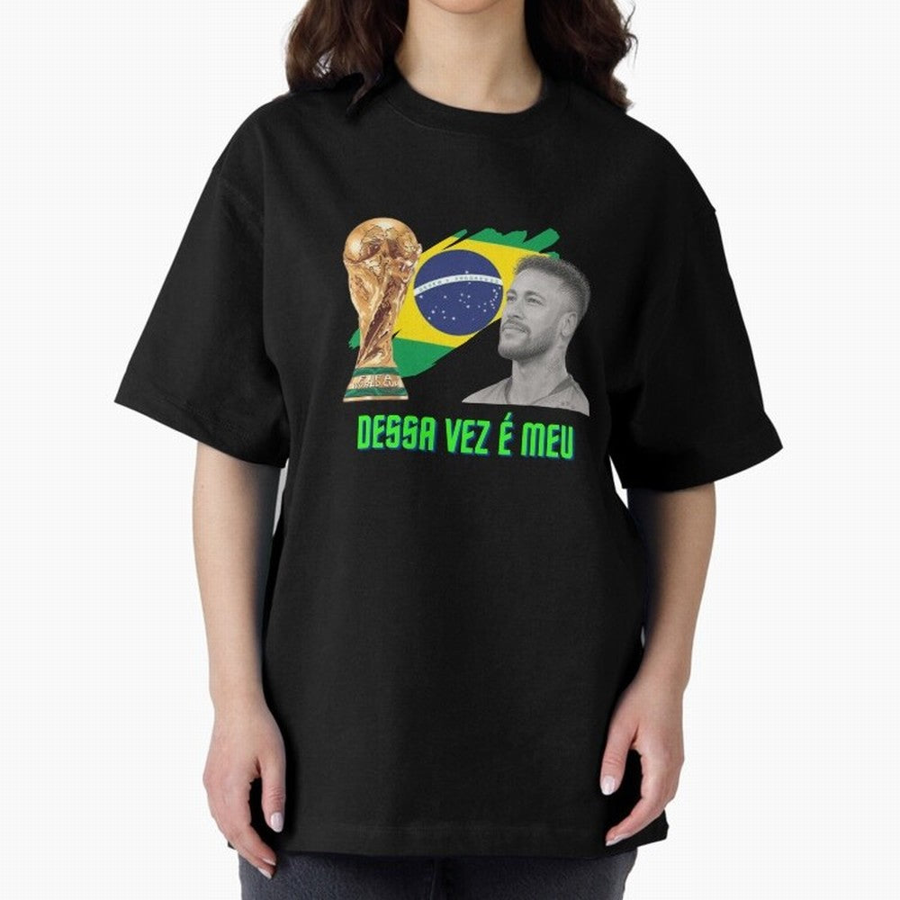 Neymar World Cup Classic T-Shirt Join the Countdown to FIFA World Cup 2026 Group Stage Spirit, with Brazil, Portugal and Argentina, CR7, Football History, Final Match Energy, Crowd Noise and Once in a Lifetime Moments; Perfect for Fans, Collectors,