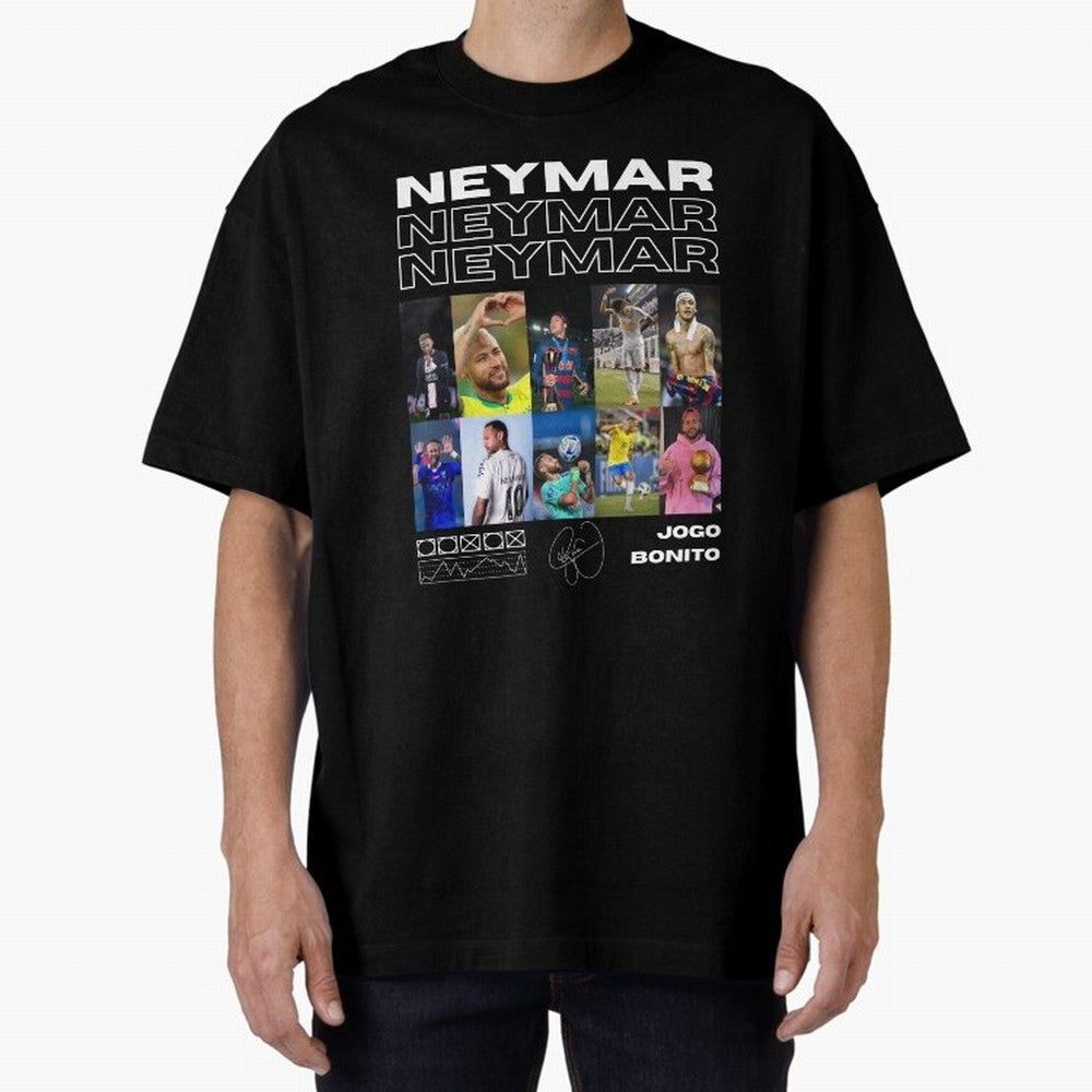 Neymar Jr. Collage Classic T-Shirt Feel International Energy from Match Day Hype around FIFA World Cup 2026 Group Stage, CR7 and Messi, Netherlands, Supporter Pride, Iconic Celebrations, Legendary Names and Global Match Day Energy; Made for Die