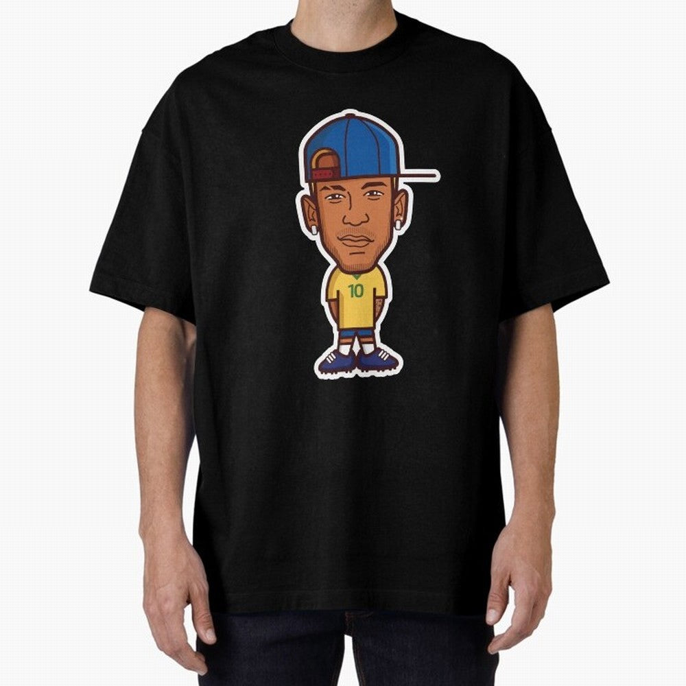 JR Oversized T-Shirt Feel FIFA World Cup 2026 USA Canada Mexico for Fans of Neymar, Haaland and Cristiano Ronaldo and England and Germany, Bringing Soccer Culture, Superstar Moments, National Team Dreams and Competitive Fire; Great for Supporters
