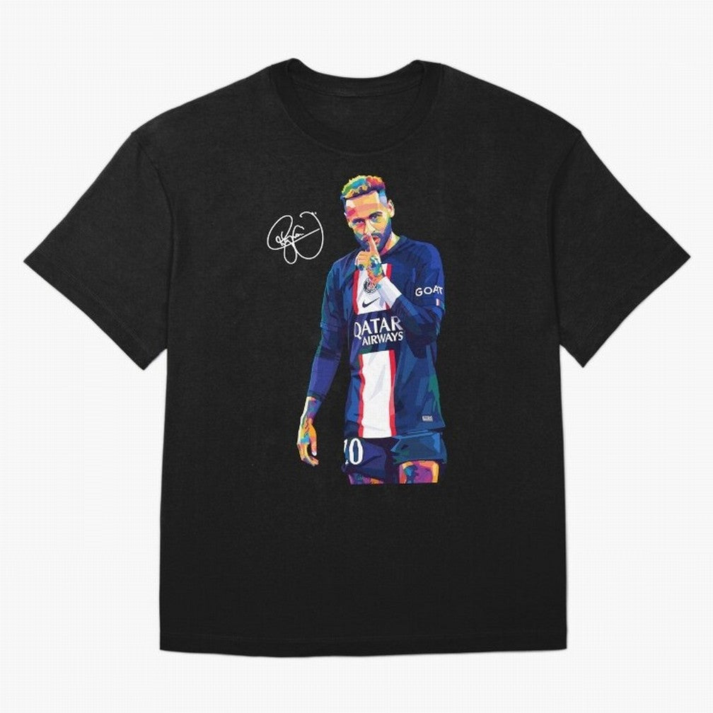 Neymar Jr Wpap Art Classic T-Shirt Bring Match Day Fire to FIFA World Cup 2026 Spirit, Connected to England, Messi and Cristiano Ronaldo, Game Day Rituals, Football Legends, Country Pride and the Road to the Final; Made for Die Hard Supporters,