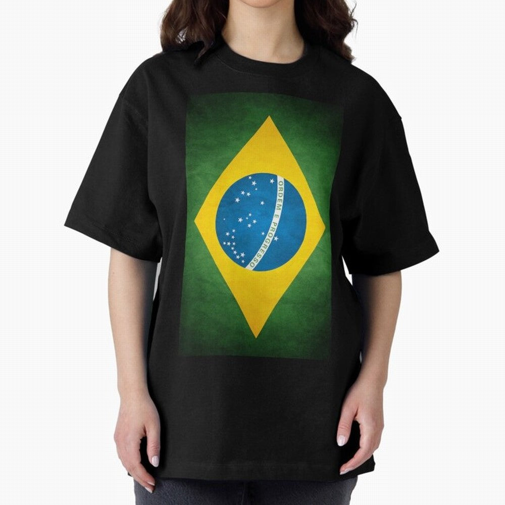 brazil flag Classic T-Shirt Show Fan Pride Across FIFA World Cup 2026 Group Stage Spirit, Driven by Brazil, Messi, Neymar and Mbappe, Tournament Hype, Historic Matchups, Family Viewing Parties and Global Sports Pride; Great for Watch Parties,