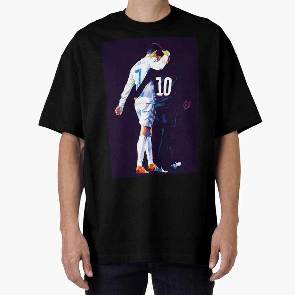 Neymar x Ronaldo Wpap Pop Art Classic T-Shirt Cheer through Every Moment of Global Football Passion for FIFA World Cup 2026, Inspired by Mbappe, Spain, Football Festival Excitement, Trophy Ambitions, Country Rivalries and Star Player Buzz; Perfect
