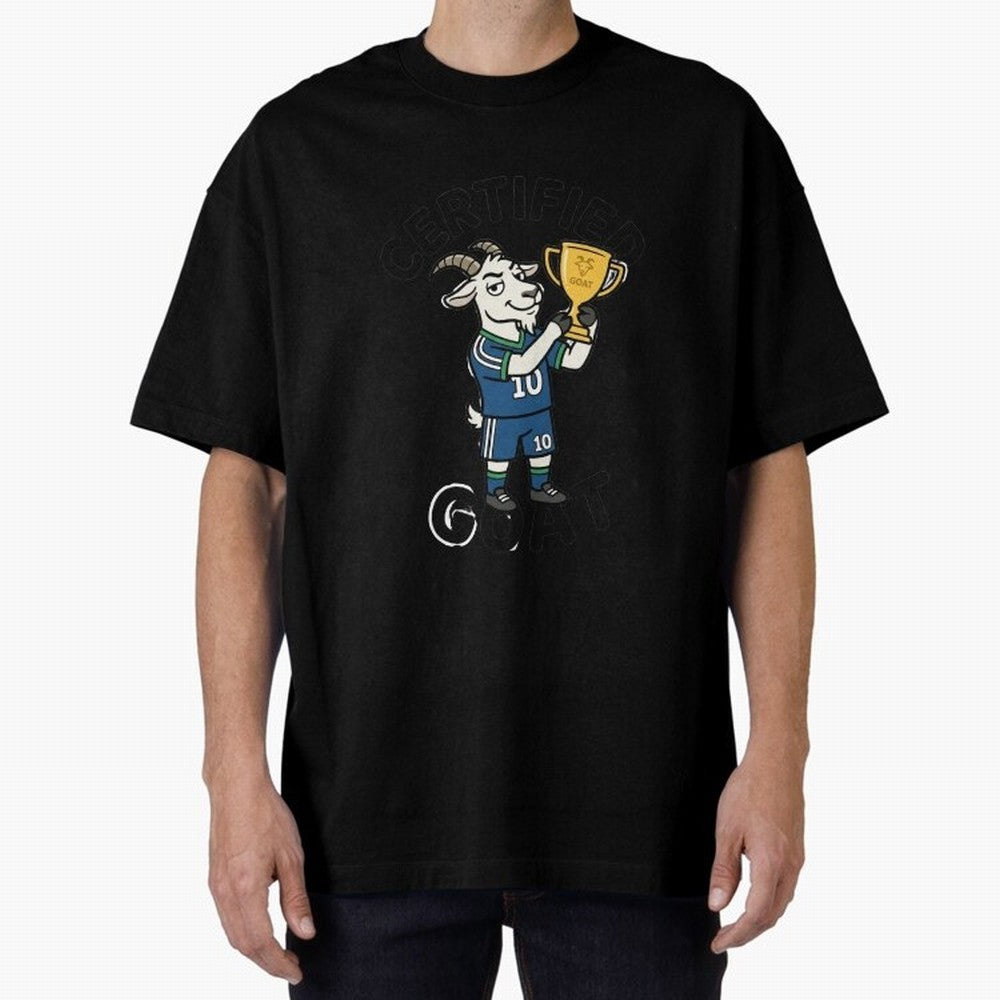 Certified G.O.A.T Classic T-Shirt Celebrate Fan Culture around the FIFA World Cup 2026 USA Canada Mexico Journey through Neymar, Haaland and Cristiano Ronaldo Highlights, Argentina, France and Brazil Pride, Global Supporter Spirit, Legendary Goals,
